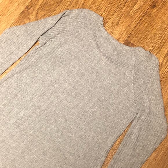 Revolve Chaser Gray Textured Waffle Knit Pullover Sweater Size XL - Picture 7 of 11